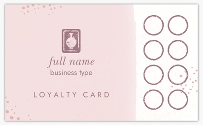 Design Preview for Design Gallery: Elegant Loyalty Cards, Standard (91 x 55 mm)