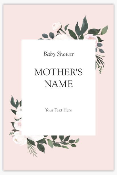 Design Preview for Baby Shower Posters Templates, 24" x 36"