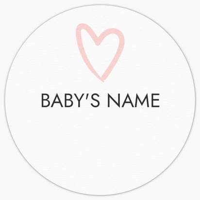 A 1 obrázek 입양 발표 black pink design for Baby