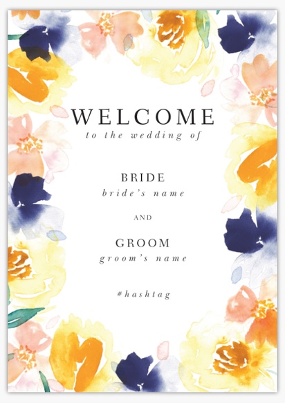 Design Preview for Wedding Signs Foam Boards