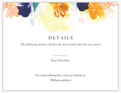 Design Preview for Wedding Enclosure Cards