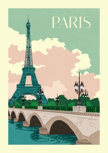 Design Preview for Design Gallery: Retro & Vintage Posters, B1