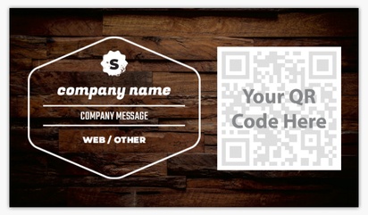 Design Preview for Retro & Vintage Ultra Thick Business Cards Templates