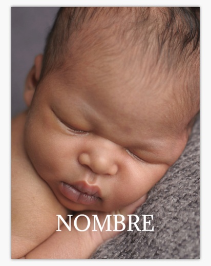 Un 1 fotos vertical diseño blanco para Bebés con 1 imágenes