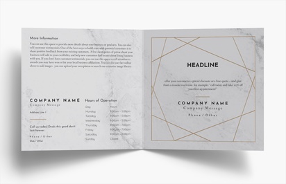 Design Preview for Design Gallery: Art galleries Folded Leaflets, Bi-fold Square (210 x 210 mm)