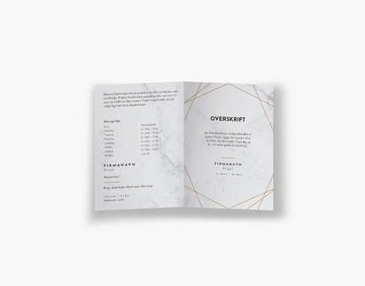 Forhåndsvisning af design for Designgalleri: Murer og tømrer Brochurer, Midterfals A6 (105 x 148 mm)