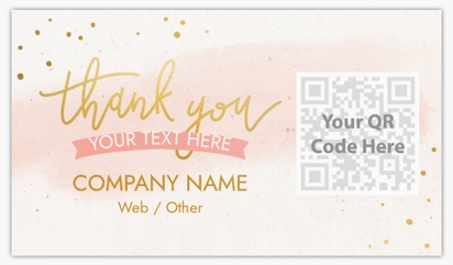 Design Preview for Nail Salons Glossy Business Cards Templates, Standard (3.5" x 2")