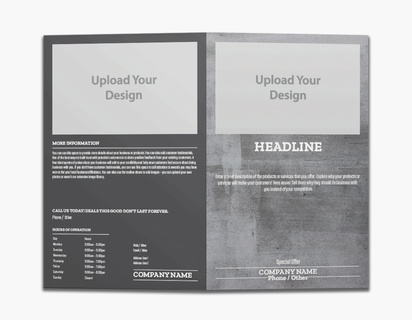 Design Preview for Design Gallery: Flooring & Tiling Custom Brochures, 8.5" x 11" Bi-fold