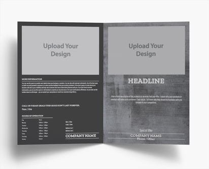 Design Preview for Design Gallery: Folded Leaflets, Bi-fold A4 (210 x 297 mm)