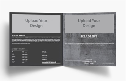 Design Preview for Design Gallery: Paving Folded Leaflets, Bi-fold Square (210 x 210 mm)