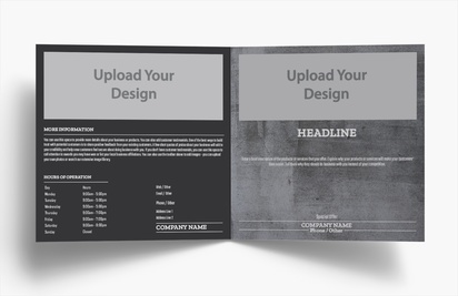 Design Preview for Design Gallery: Paving Folded Leaflets, Bi-fold Square (148 x 148 mm)
