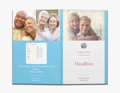 Design Preview for Design Gallery: Community Living Custom Brochures, 8.5" x 11" Bi-fold