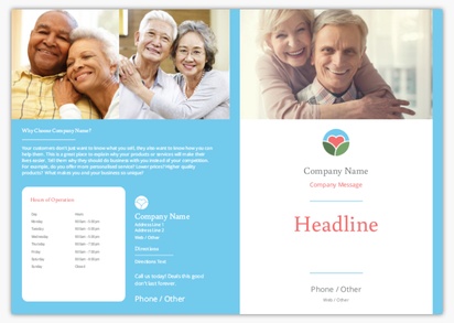 Design Preview for Design Gallery: Health & Wellness Brochures, Bi-fold A4