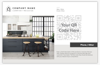 A neutral scan white gray design for Modern & Simple