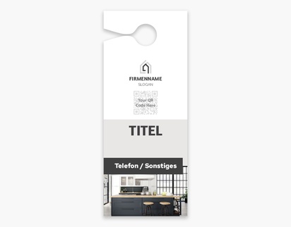 Designvorschau für Designgalerie: Türhänger Modern & Einfach, Groß