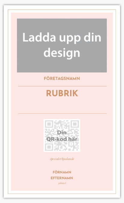 Förhandsgranskning av design för Designgalleri: Konservativt Roll-ups för bordsplacering, A4