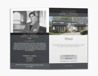 Un inmobiliario código del qr diseño negro blanco para Moderno y sencillo con 1 imágenes
