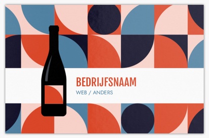 Voorvertoning ontwerp voor Ontwerpgalerij: Bier, wijn en sterkedrank Extra dikke visitekaartjes, Standaard (85 x 55 mm)