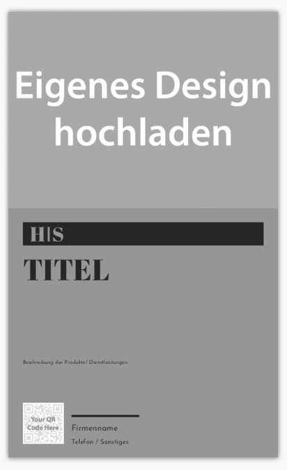 Designvorschau für Designgalerie: Mini-Roll-Up-Banner Unternehmensdienstleistungen, A4