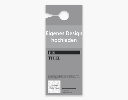 Designvorschau für Designgalerie: Türhänger Anlässe, Groß