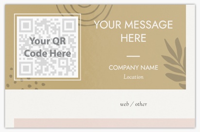 Design Preview for Design Gallery: Marketing Ultra-Thick Business Cards, Standard (85 x 55 mm)
