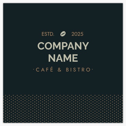 Design Preview for Design Gallery: Coffee Shops Textured Uncoated Business Cards