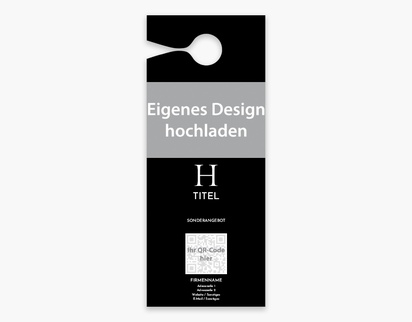 Designvorschau für Designgalerie: Türhänger Dezent, Groß