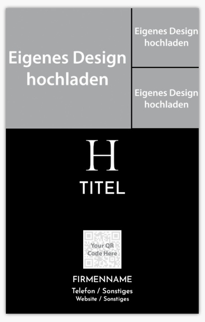 Designvorschau für Designgalerie: Mini-Roll-Up-Banner Dezent, A3
