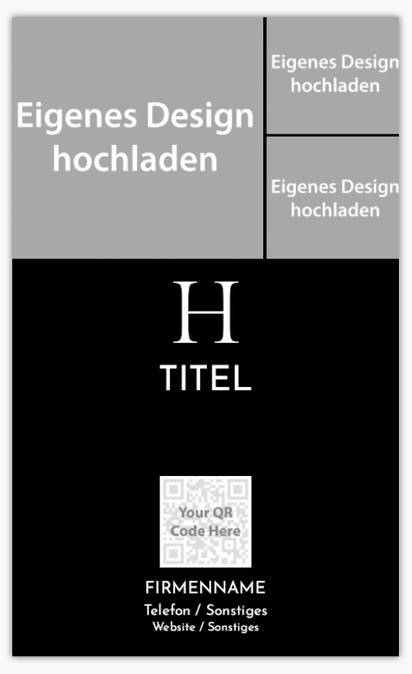 Designvorschau für Designgalerie: Mini-Roll-Up-Banner Unternehmensdienstleistungen, A4
