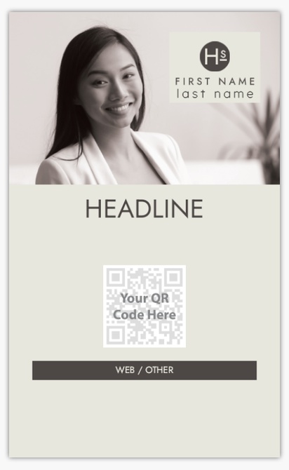 A qr code simple gray design for Modern & Simple