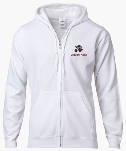 Design Preview for Design Gallery: Animals & Pet Care Zip Up Hoodies