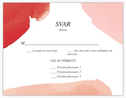 Förhandsgranskning av design för Designgalleri: Djärv OSA-kort, 13.9 x 10.7 cm
