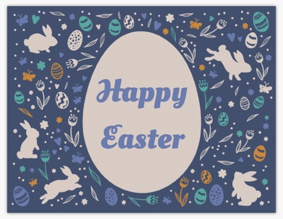 Design Preview for Design Gallery: Easter Note Cards, Flat 10.7 x 13.9 cm