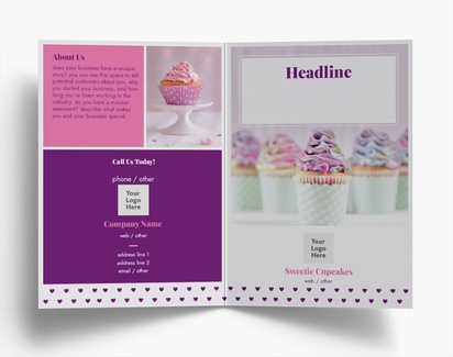Design Preview for Design Gallery: Sweet Shops Folded Leaflets, Bi-fold A6 (105 x 148 mm)