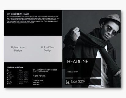 Design Preview for Design Gallery: Shoes Custom Brochures, 11" x 17" Bi-fold