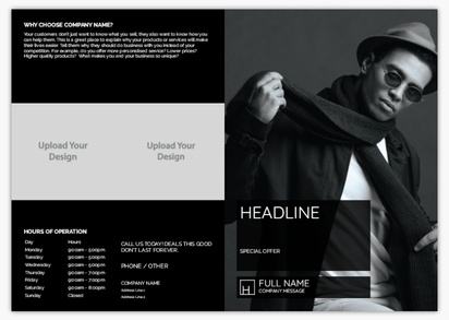 Design Preview for Design Gallery: Brochures, Bi-fold A4