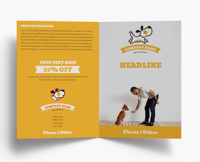 Design Preview for Templates for Animals & Pet Care Brochures , Bi-fold A4