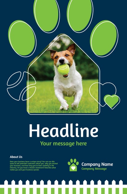 Design Preview for Design Gallery: Pet Sitting & Dog Walking Posters, A3 (297 x 420 mm) 