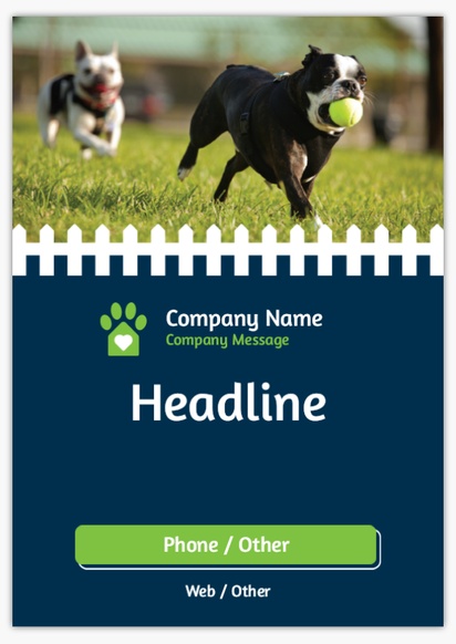 Design Preview for Design Gallery: Animals & Pet Care Plastic Signs, A2 (420 x 594 mm)