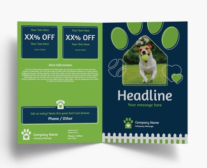 Design Preview for Design Gallery: Animals & Pet Care Brochures, Bi-fold A4