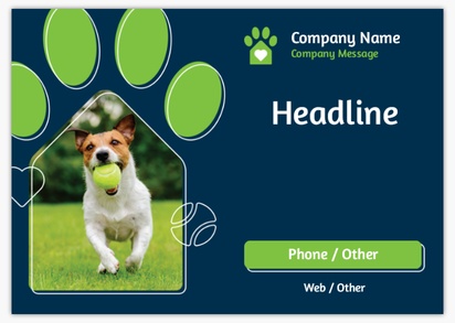 Design Preview for Design Gallery: Animals & Pet Care Plastic Signs, A3 (297 x 420 mm)