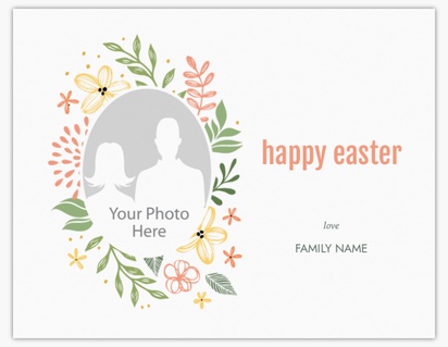 Design Preview for Design Gallery: Easter Note Cards, Folded 10.7 x 13.9 cm
