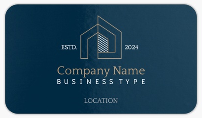Design Preview for Property Management Rounded Corner Business Cards Templates, Standard (3.5" x 2")