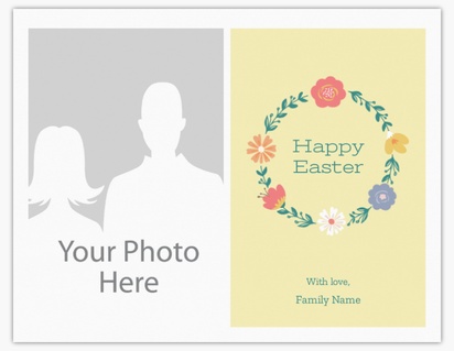 Design Preview for Design Gallery: Easter Note Cards, Folded 10.7 x 13.9 cm