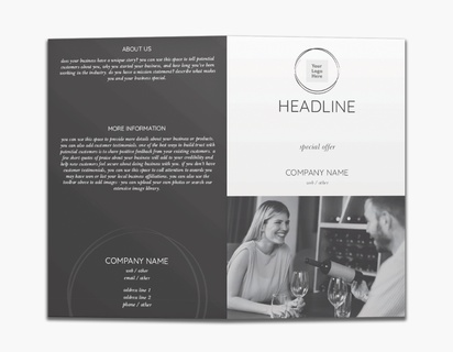 Design Preview for Conservative Custom Brochures Templates, 8.5" x 11" Bi-fold