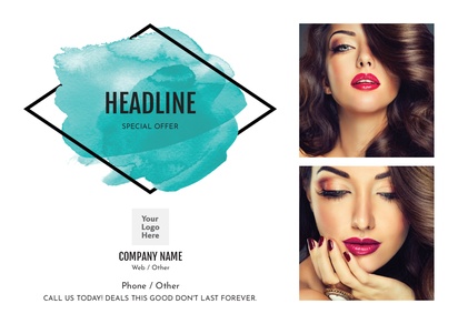 Design Preview for Templates for Beauty & Spa Posters , A1 Horizontal