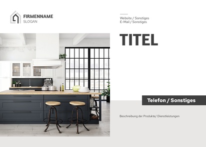 Designvorschau für Designgalerie: Posterdruck im Vorteilspack Immobilienmakler, A3 (297 x 420 mm)
