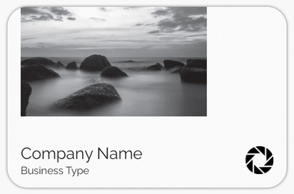 Design Preview for Design Gallery: Photography Rounded Corner Business Cards, Rounded Standard (85 x 55 mm)