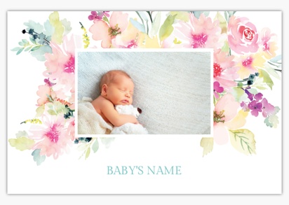 Design Preview for Baby Canvas Prints Templates, 16" x 24" Horizontal