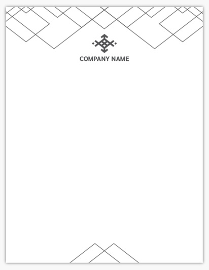 Design Preview for Design Gallery: Furniture & Home Goods Notepads